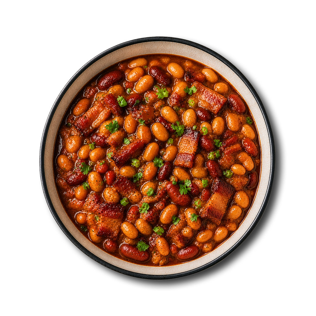 Smokey Cowboy Beans