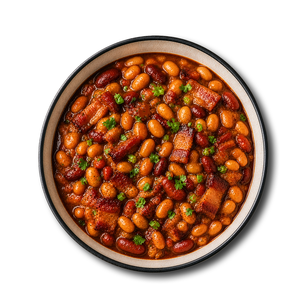 Smokey Cowboy Beans